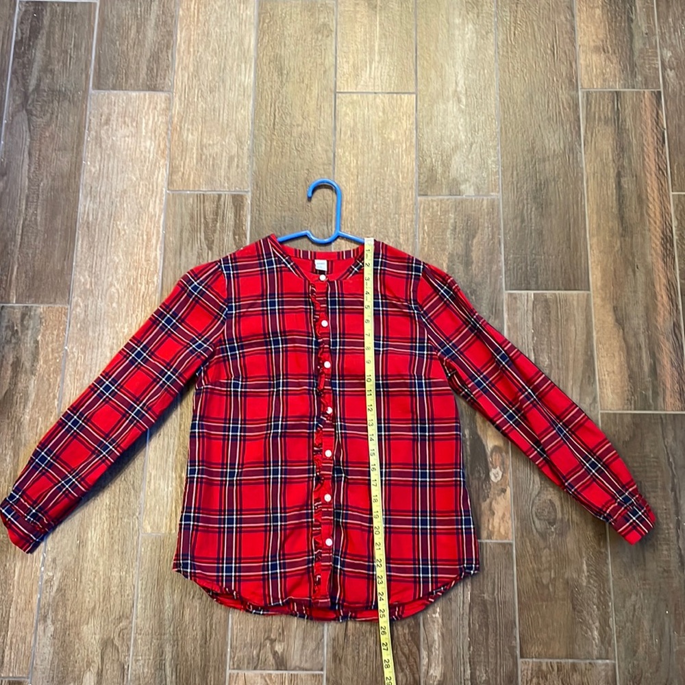 Old Navy Long Sleeve Plaid Shirt Small